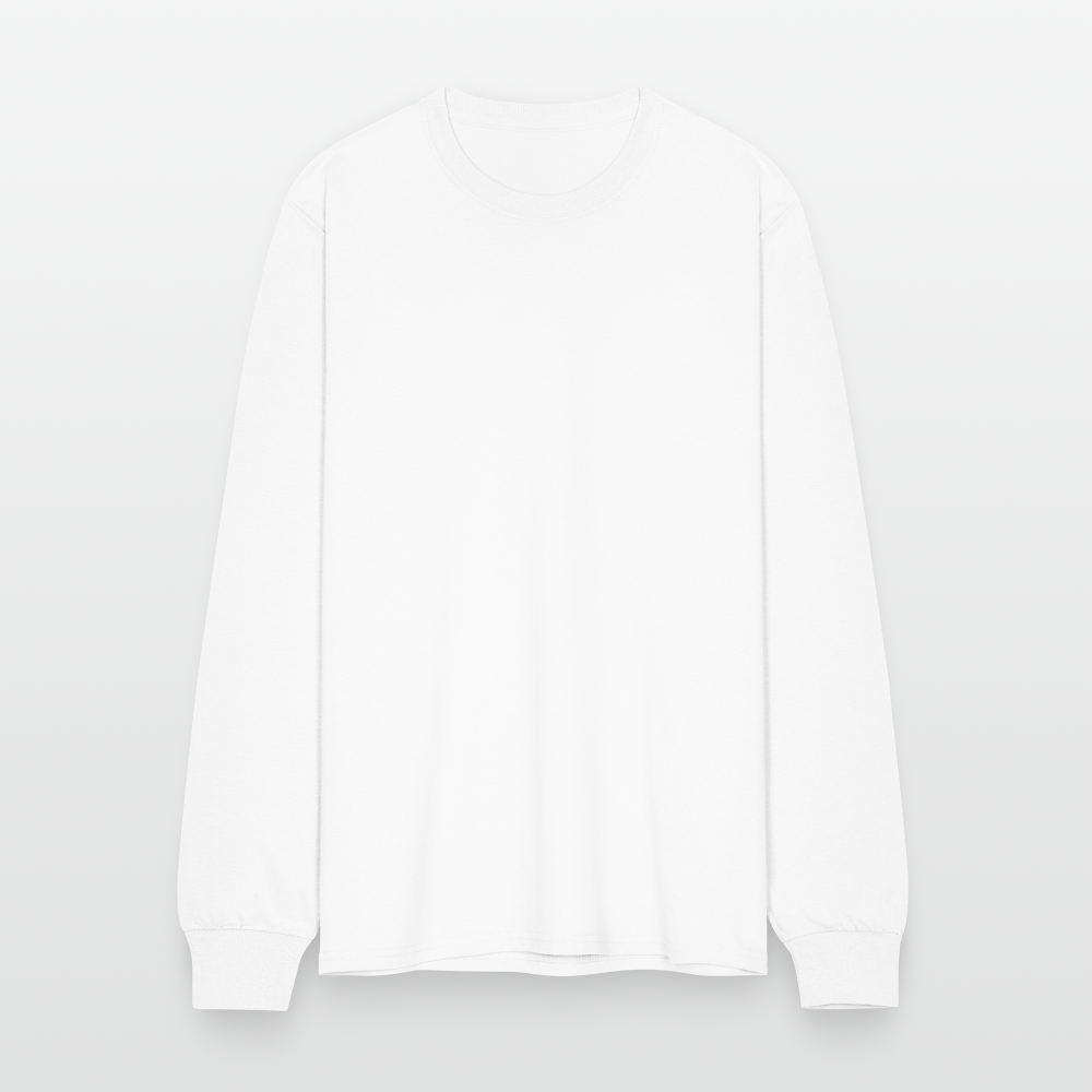 Logo Free Society Long Sleeve Shirt - white