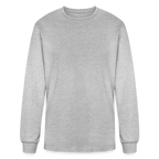 Logo Free Society Long Sleeve Shirt - heather gray