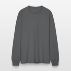 Logo Free Society Long Sleeve Shirt - charcoal