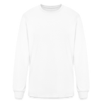 Logo Free Society Long Sleeve Shirt - white