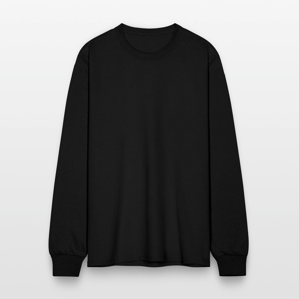 Logo Free Society Long Sleeve Shirt - black