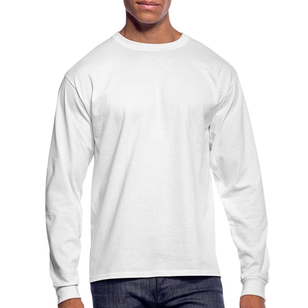 Logo Free Society Long Sleeve Shirt - white