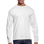 Logo Free Society Long Sleeve Shirt - white