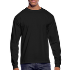 Logo Free Society Long Sleeve Shirt - black