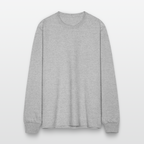 Logo Free Society Long Sleeve Shirt - heather gray
